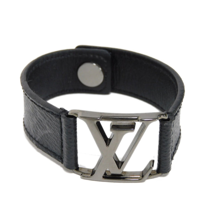 Louis Vuitton Bracelet Monogram Eclipse Leather