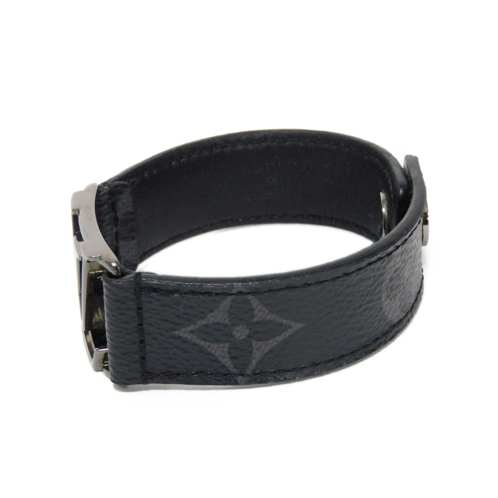 Louis Vuitton Bracelet Monogram Eclipse Leather