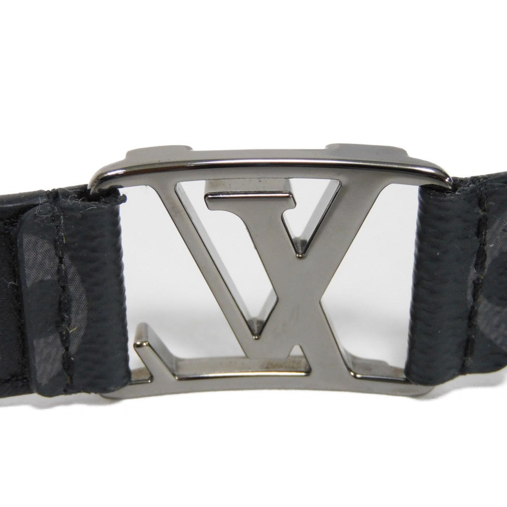 Louis Vuitton Bracelet Monogram Eclipse Leather