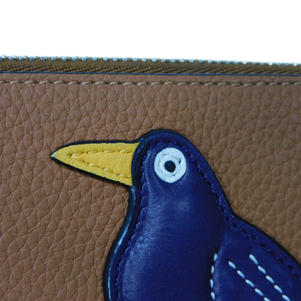 Loewe Bird Zip Around Wallet