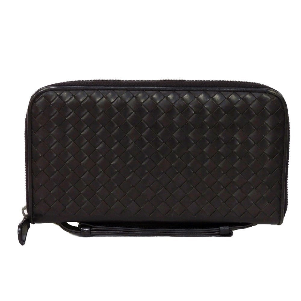 Bottega Veneta Leather Organizer Wallet