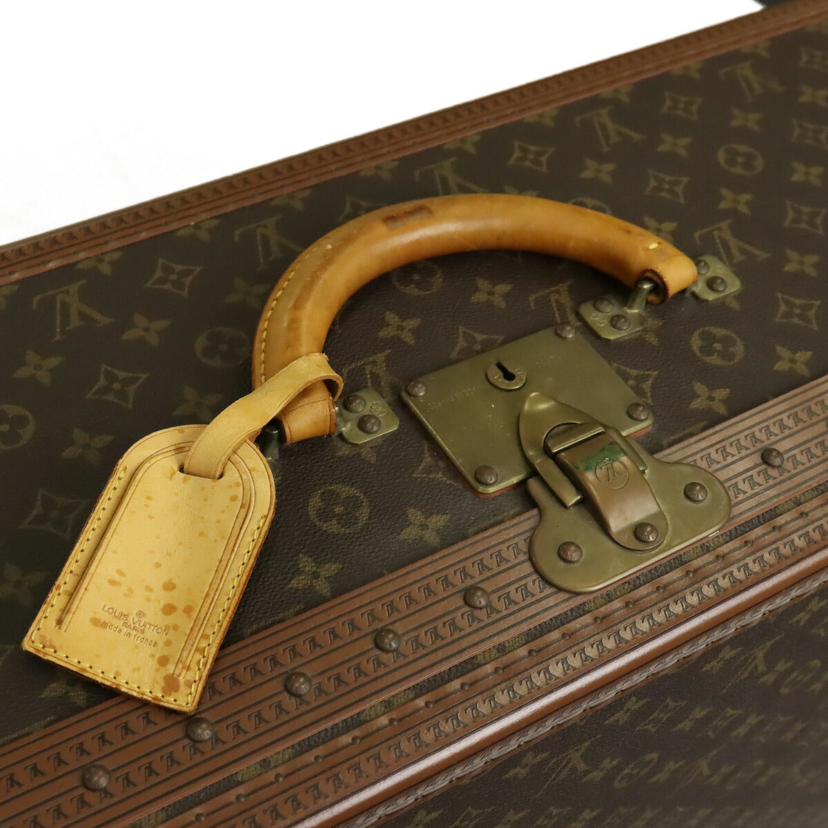 Louis Vuitton Monogram Alzer 80 Trunk M21224