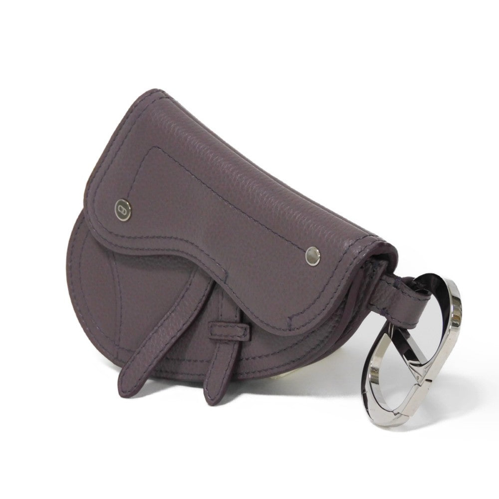 Dior Saddle Coin Case Keychain Pouch