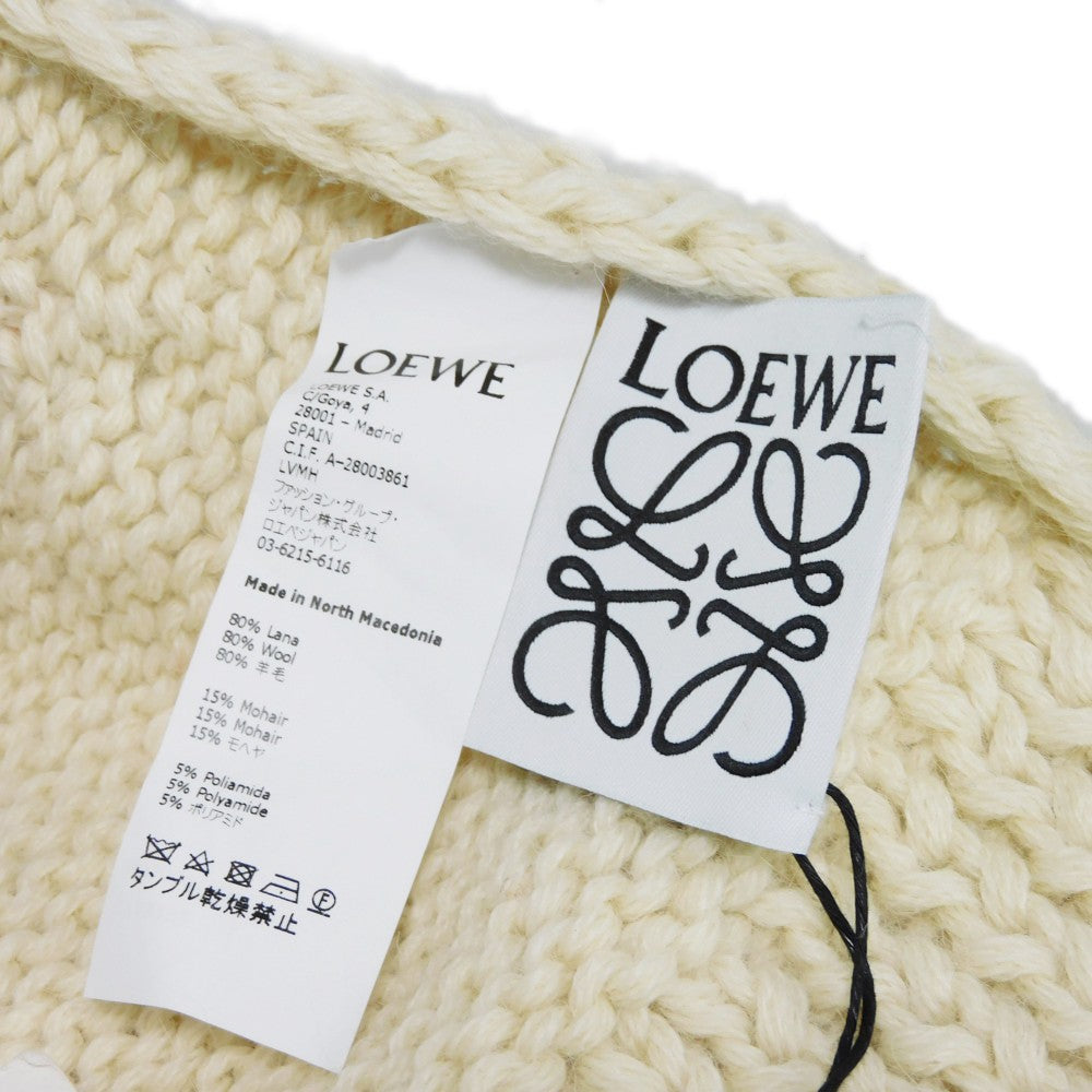 Loewe Embroidery Knit Animal Scarf