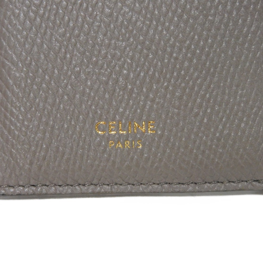 Celine Compact Zipped Card Holder 10B683BEL.10BL