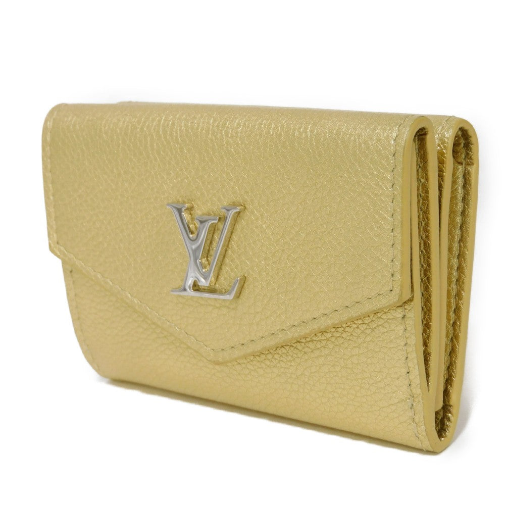 Louis Vuitton Tri-Fold Wallet Portefeuille Lock Mini M69059