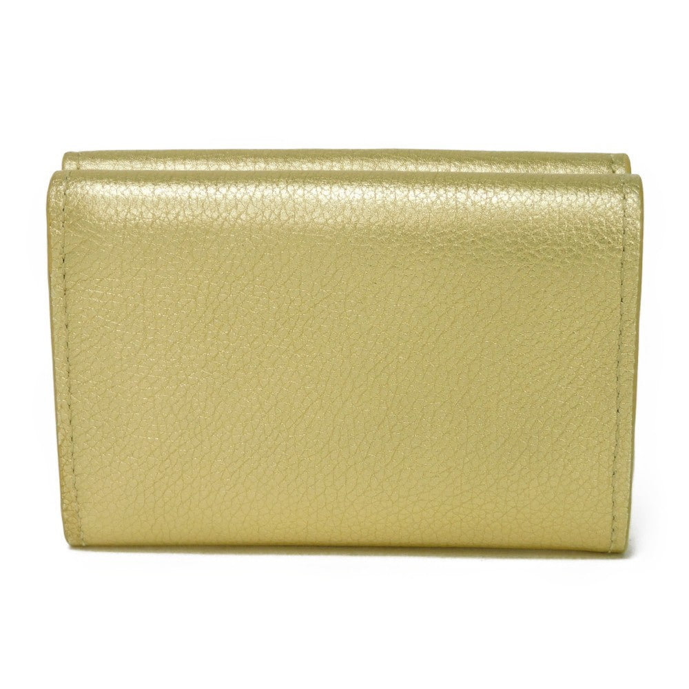 Louis Vuitton Tri-Fold Wallet Portefeuille Lock Mini M69059