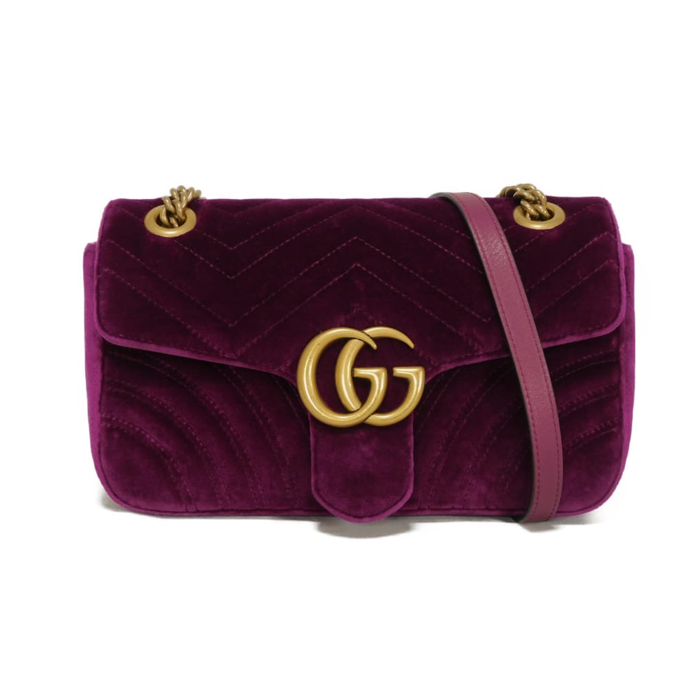 Gucci GG Marmont Velvet Shoulder Bag