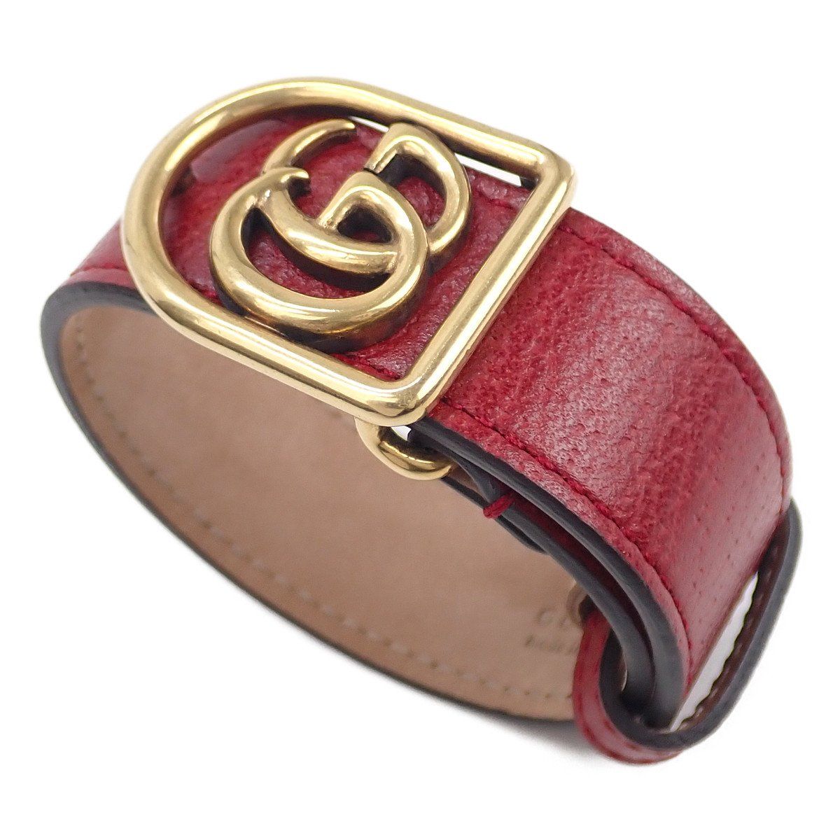 Gucci GG Marmont Bracelet Leather Bracelet in Good condition