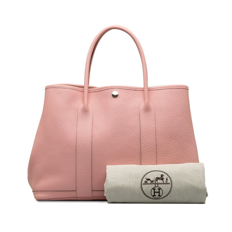 Hermes Garden Party PM Handbag Pink