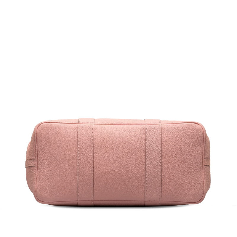 Hermes Garden Party PM Handbag Pink