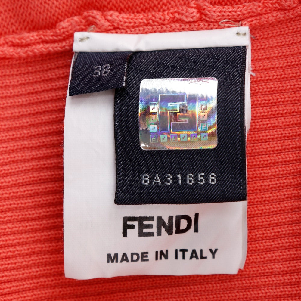 Fendi Cotton Sweater Orange Women