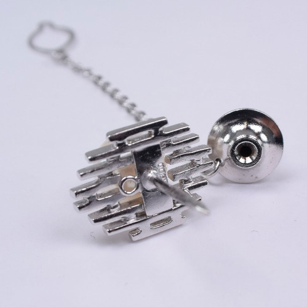 Pearl Tie Pin Pt900 Platinum