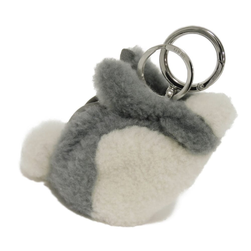 Loewe Bunny Shearling Coin Purse Charm