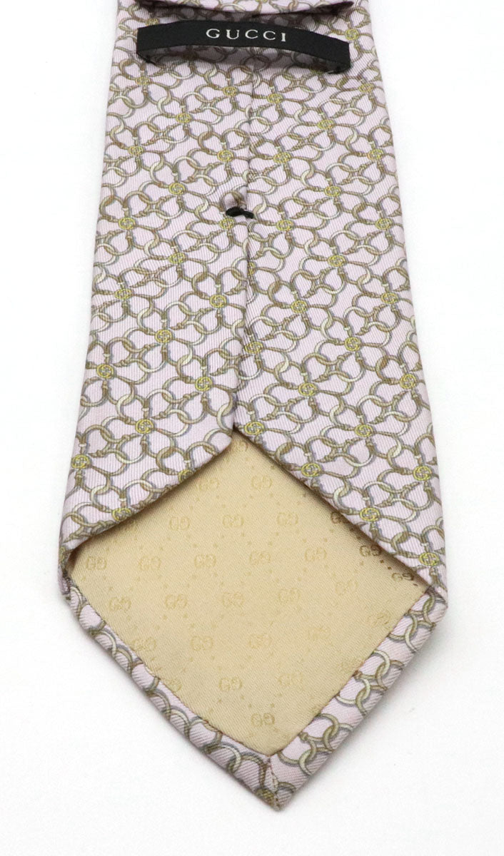 Gucci Silk GG Logo Pattern Tie