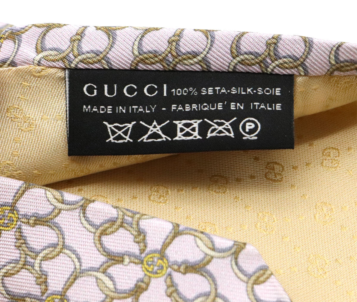 Gucci Silk GG Logo Pattern Tie