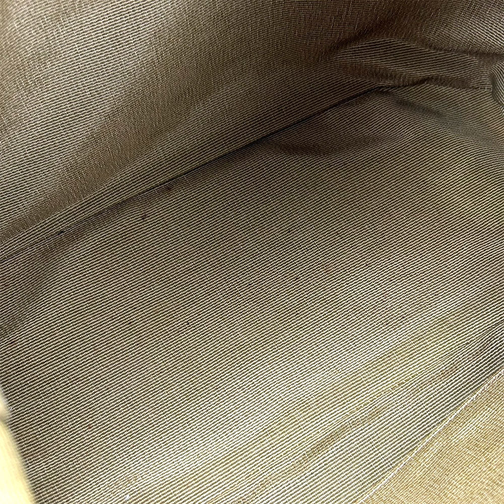 Salvatore Ferragamo Canvas Leather Tote Bag