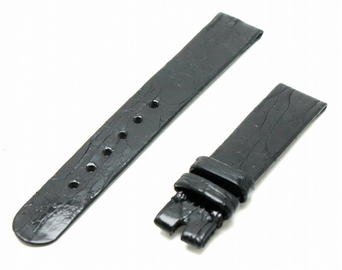 Chopard Crocodile Leather Replacement Belt Black