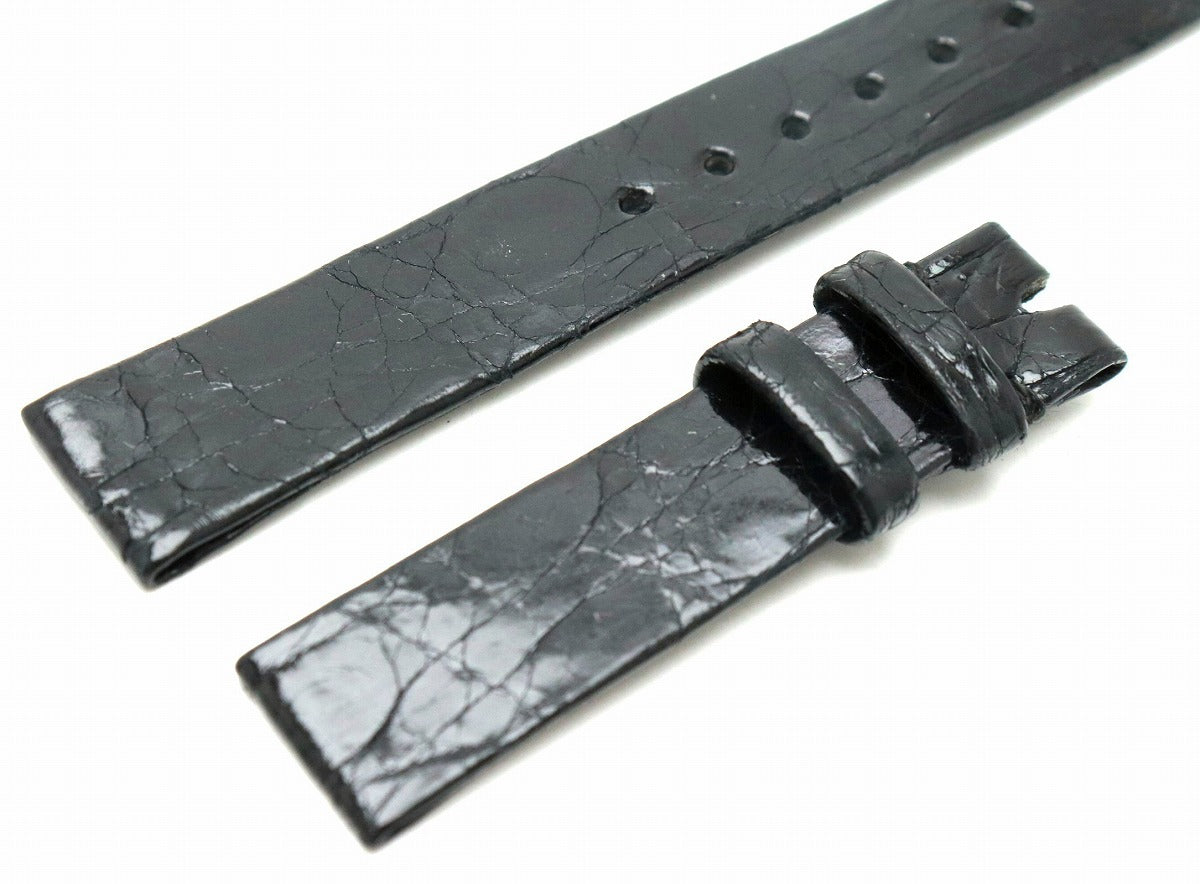 Chopard Crocodile Leather Replacement Belt Black