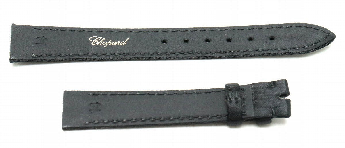 Chopard Satin Replacement Leather Belt Black