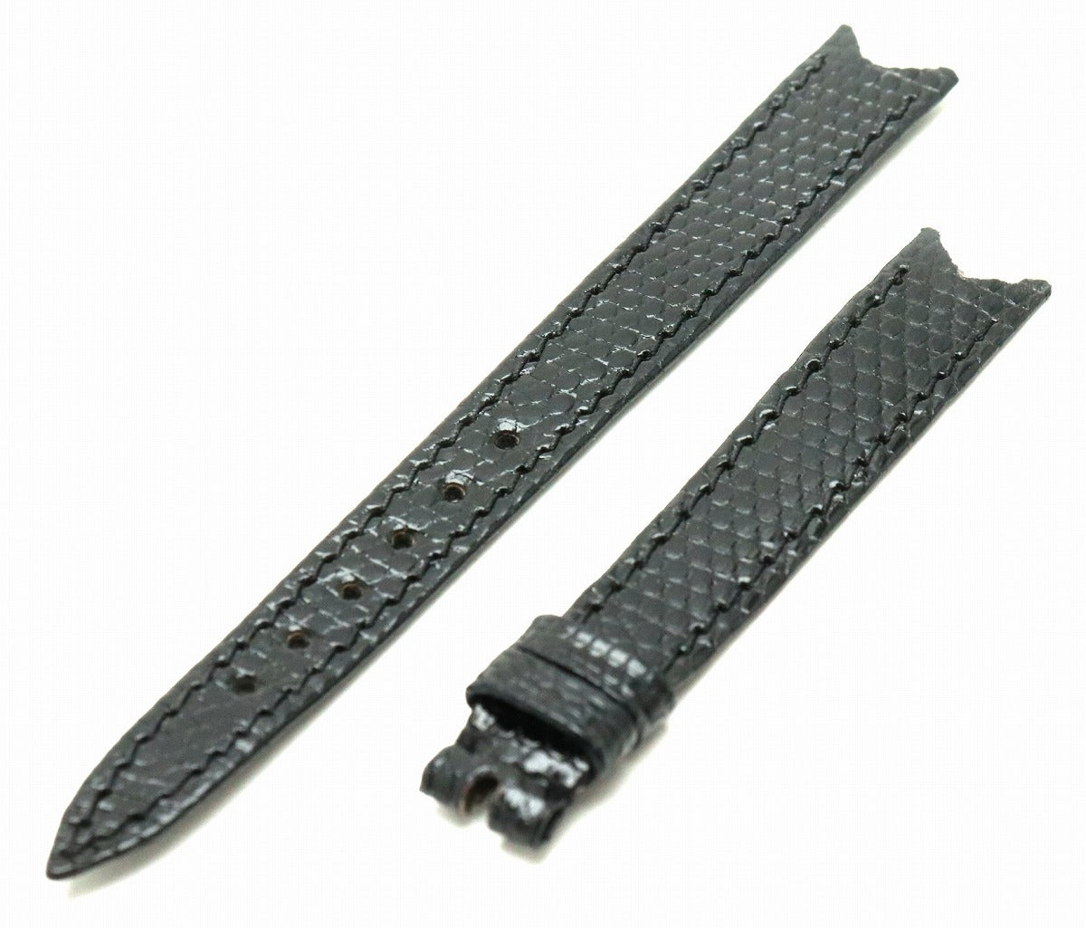 Chopard Lizard Leather Replacement Belt Black