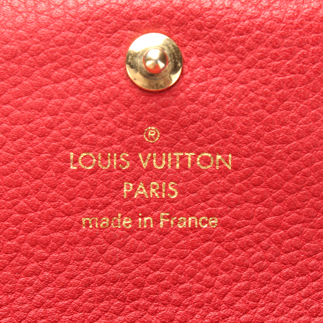 Louis Vuitton Monogram Empreinte Pont Neuf Compact Wallet Leather Short Wallet in Good Condition