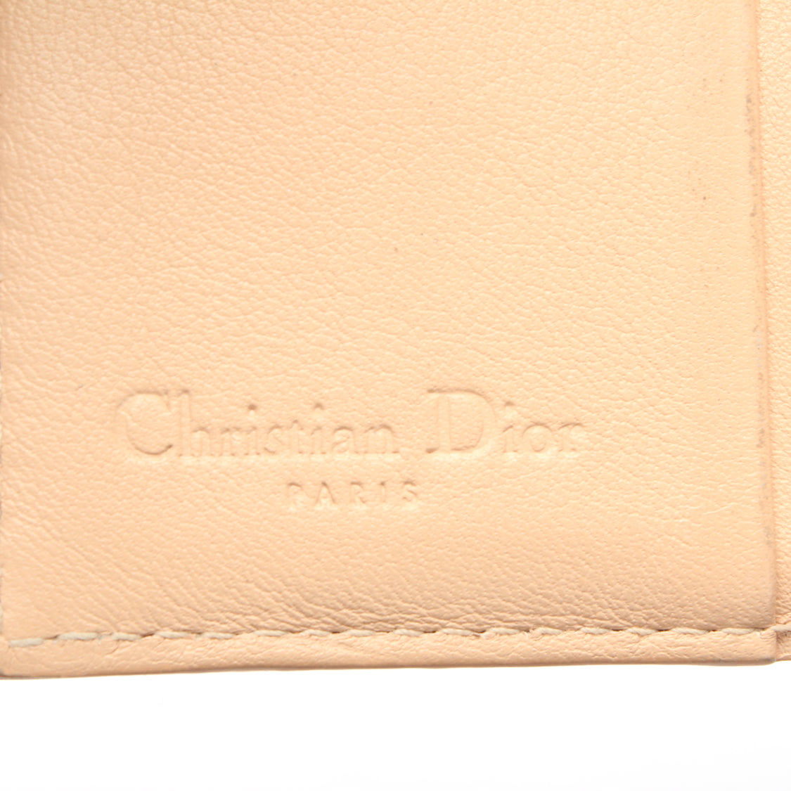 Christian Dior Leather Wallet Yellow&Beige Colour - Excellent Condition