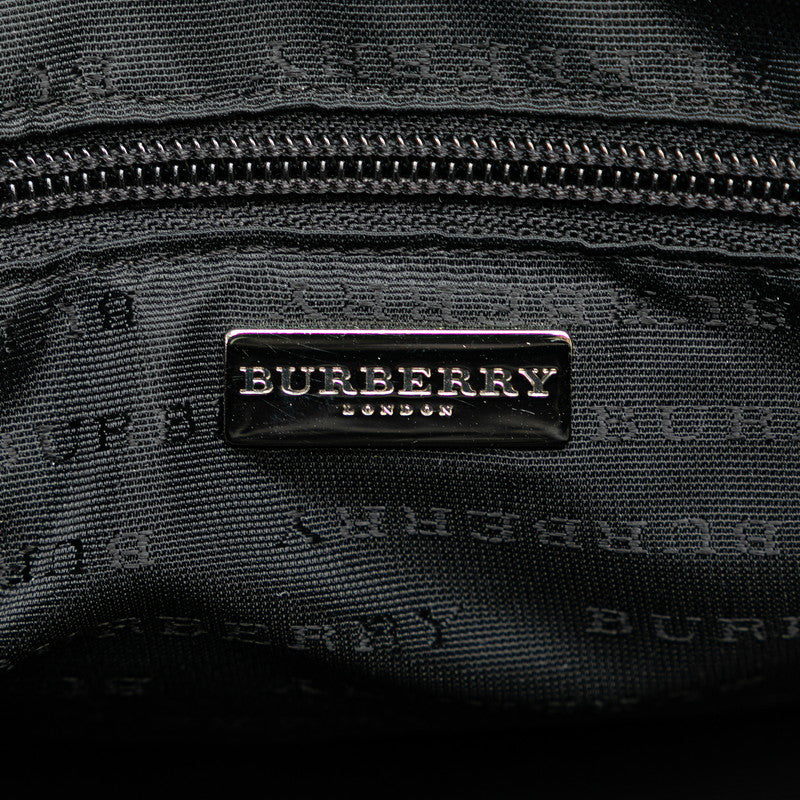 Burberry Nova Check PVC Leather Handbag