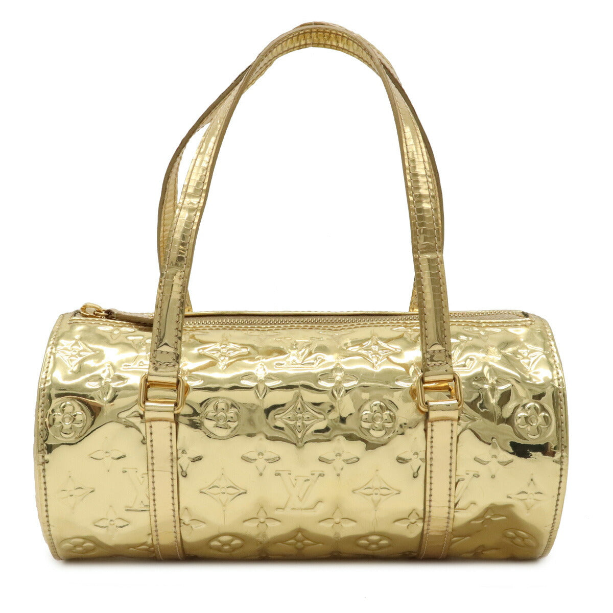 Louis Vuitton Monogram Miroir Papillon Handbag Gold