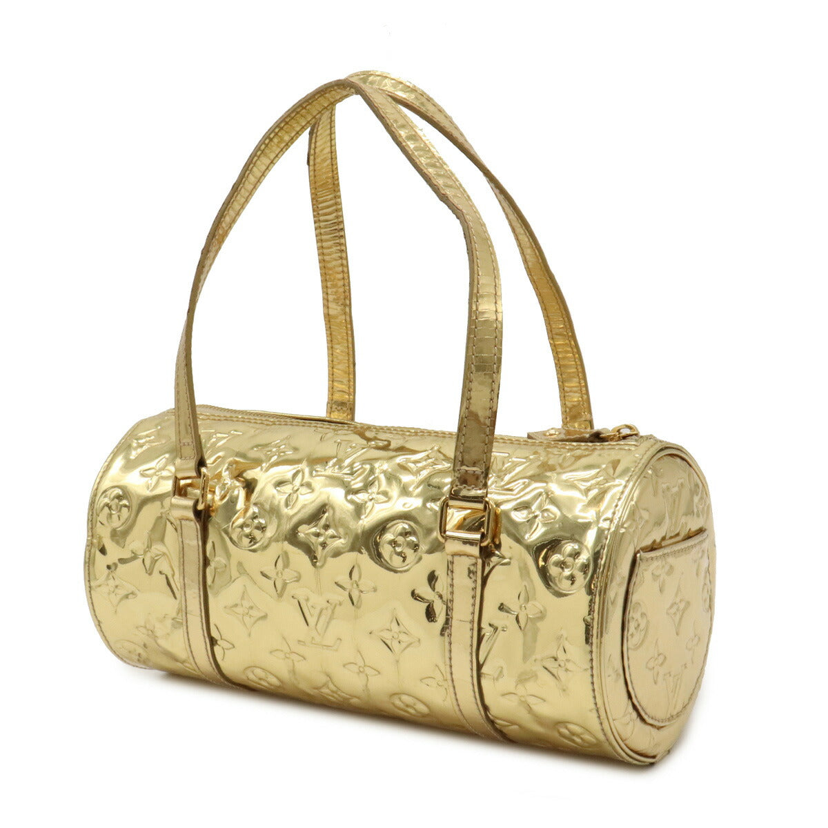 Louis Vuitton Monogram Miroir Papillon Handbag Gold