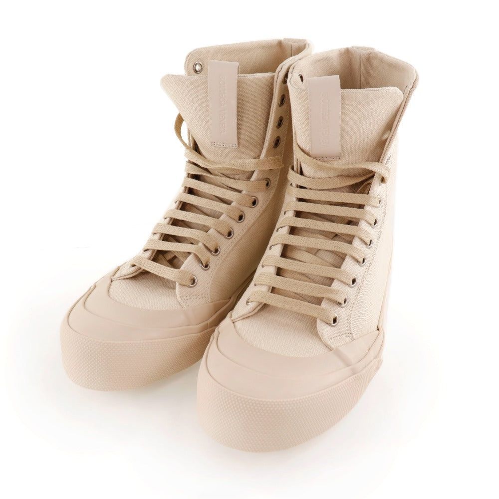 Bottega Veneta Canvas High-Top Sneakers