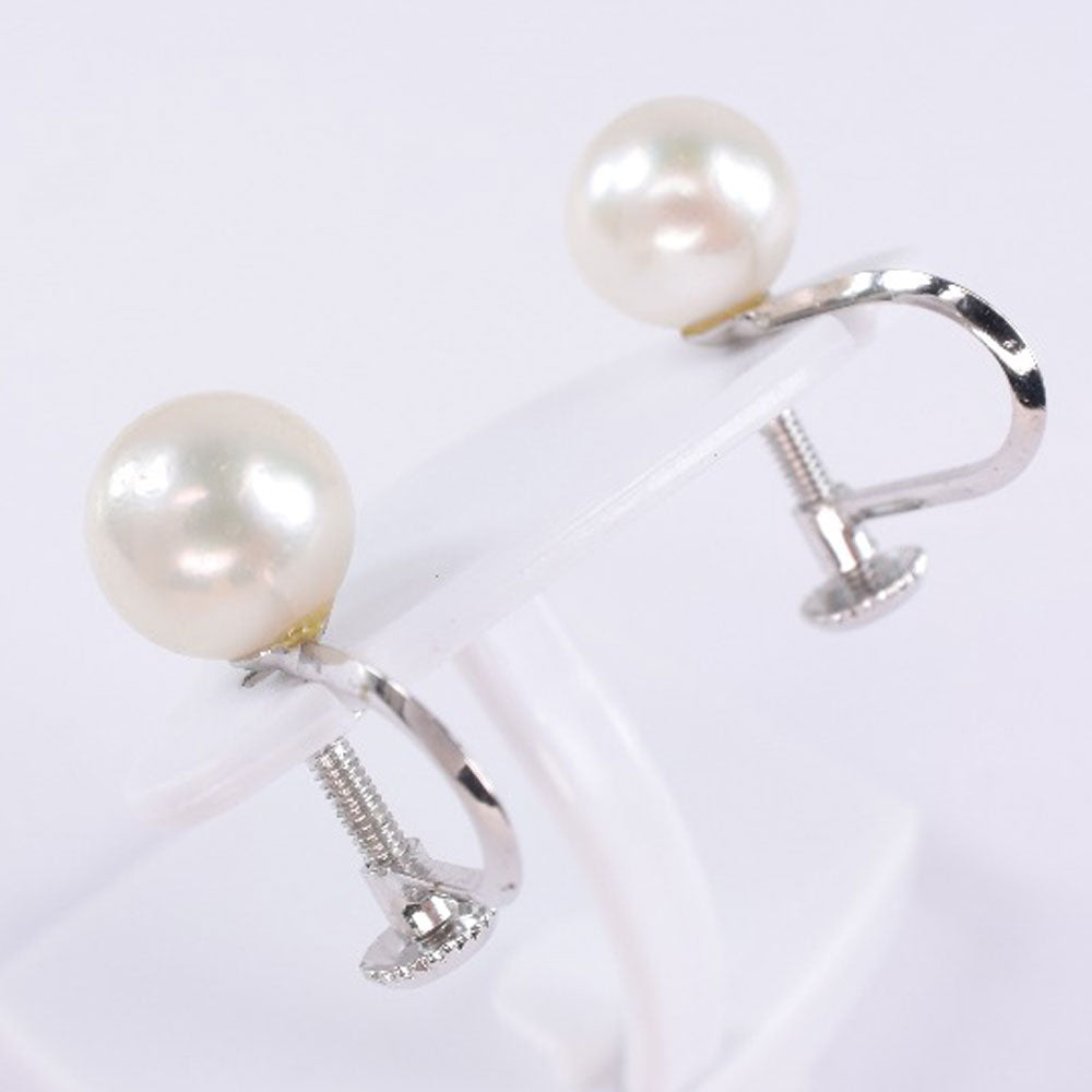 K14 White Gold Earrings