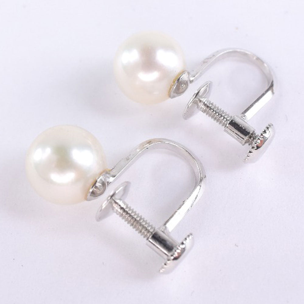 K14 White Gold Earrings