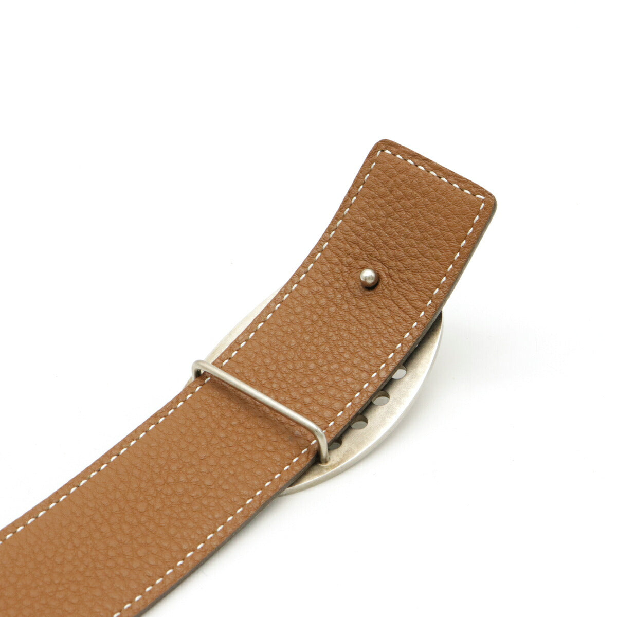 Hermes Evelyne Reversible Belt Black Brown