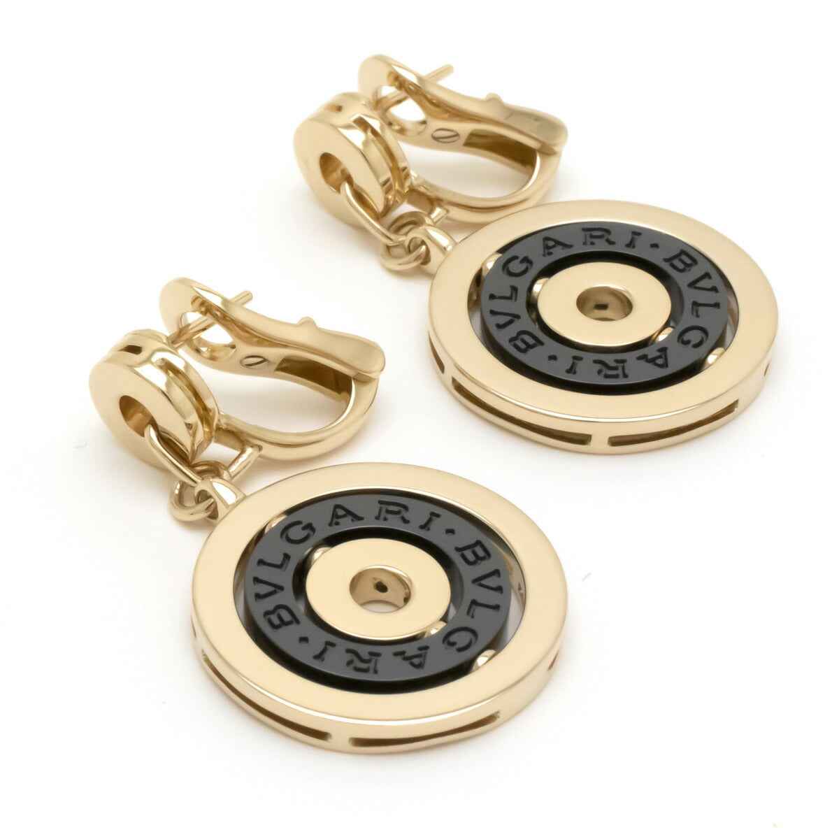 Bvlgari Astrale Earrings K18YG Ceramic