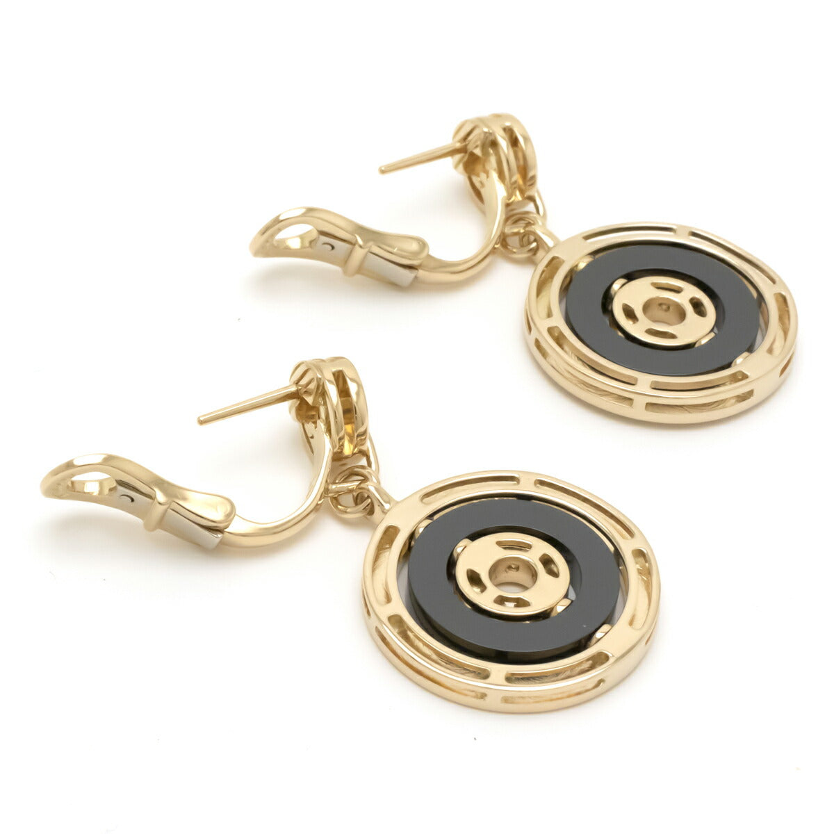 Bvlgari Astrale Earrings K18YG Ceramic