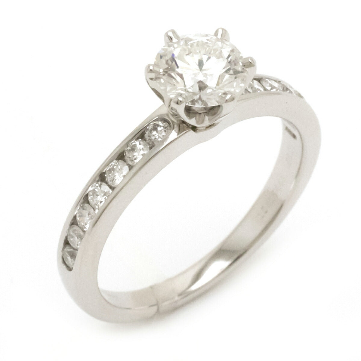 Tiffany & Co Platinum Diamond Engagement Ring