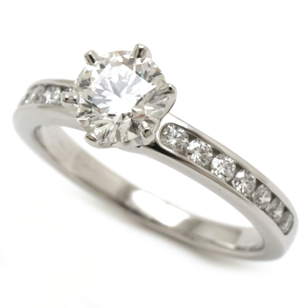 Tiffany & Co Platinum Diamond Engagement Ring