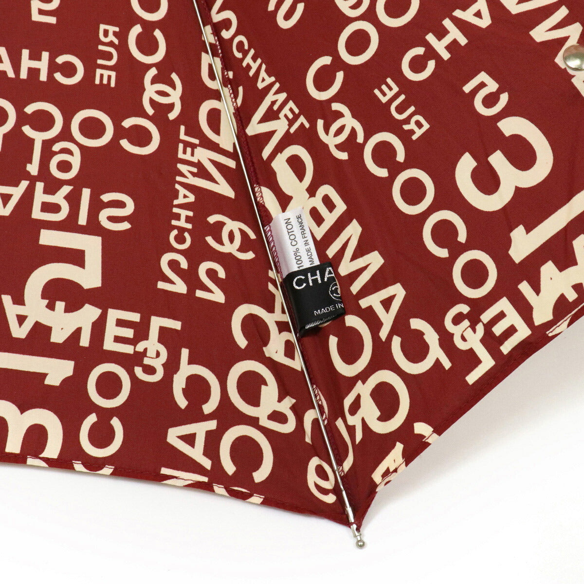 Chanel Logo One-Touch Umbrella