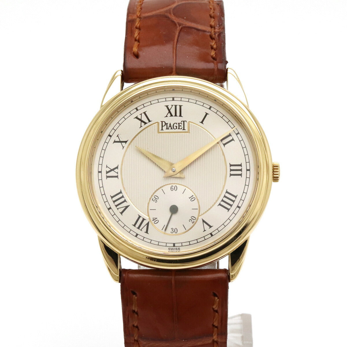 Piaget Governor Silver Dial Yellow Gold Watch