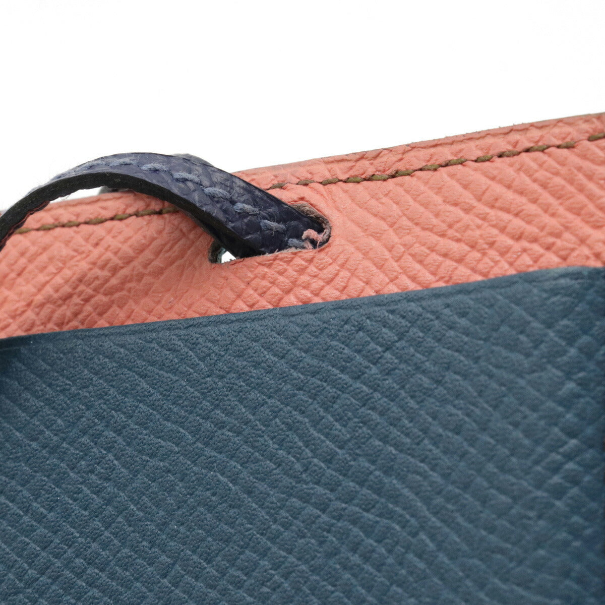 HERMES Petit H Card Case Leather