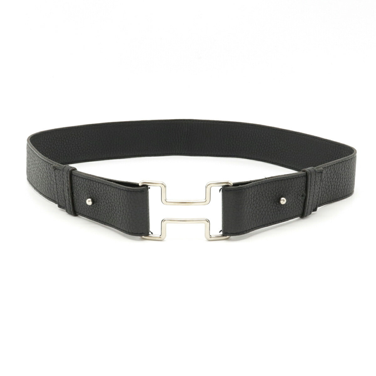 Hermes Tonight Belt Black Leather