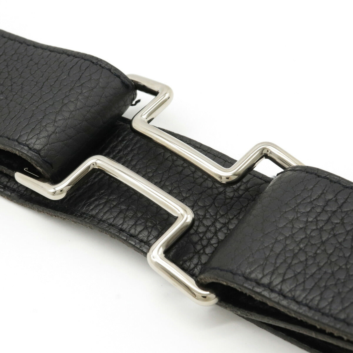 Hermes Tonight Belt Black Leather