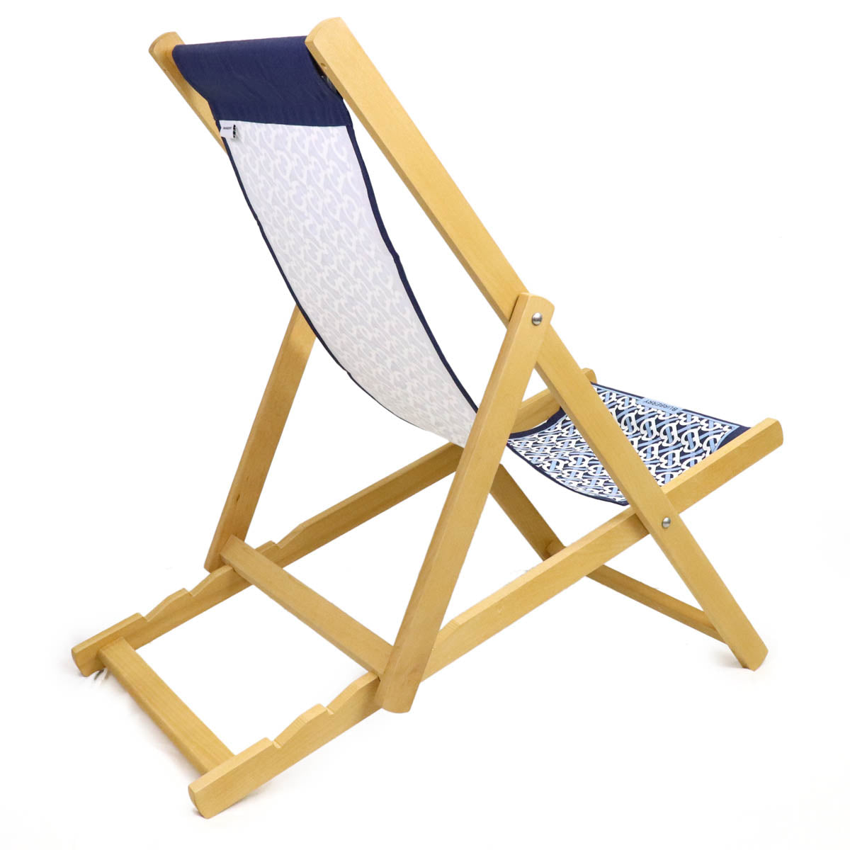 Burberry Monogram TB Logo Folding Deck Chair