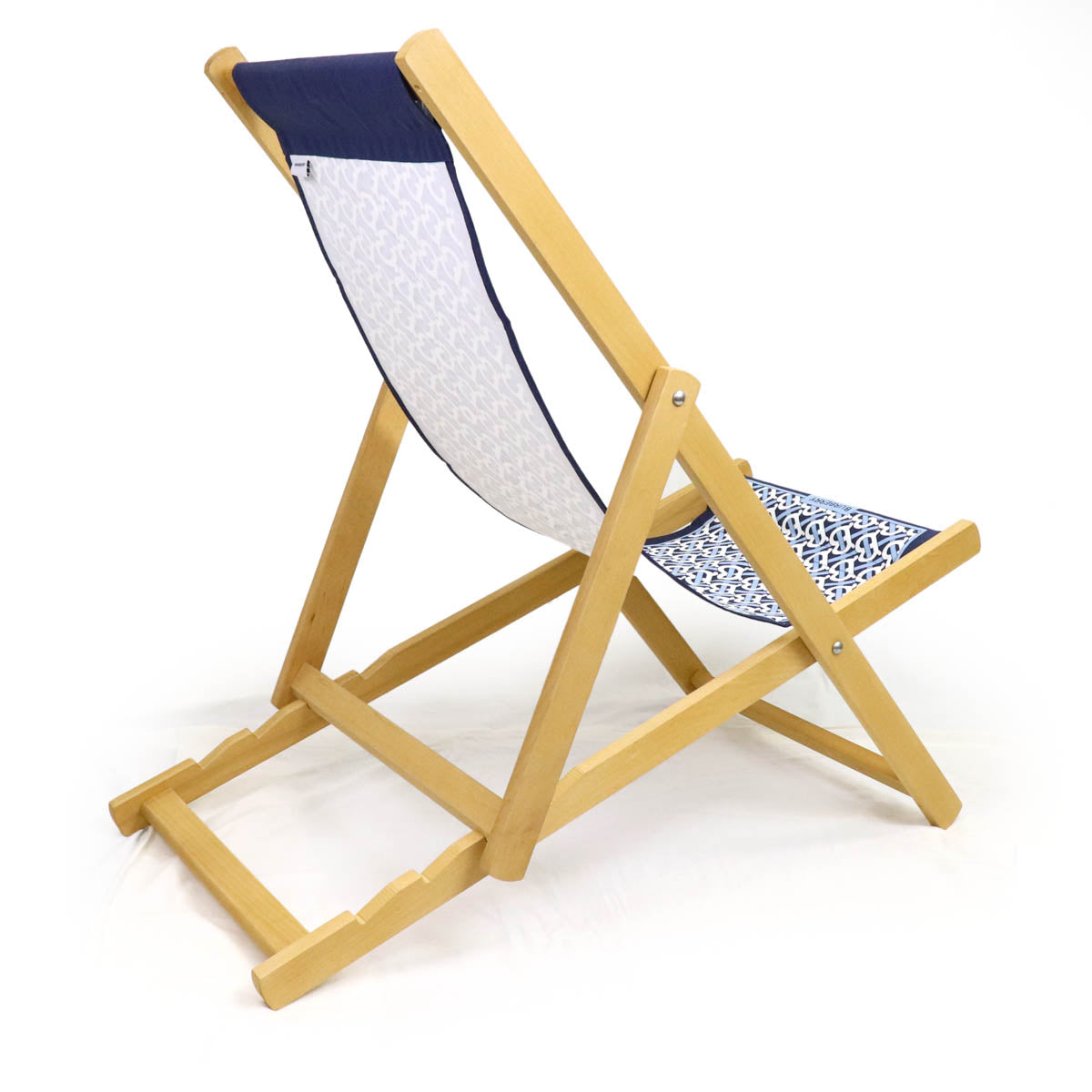 Burberry Monogram TB Logo Folding Deck Chair