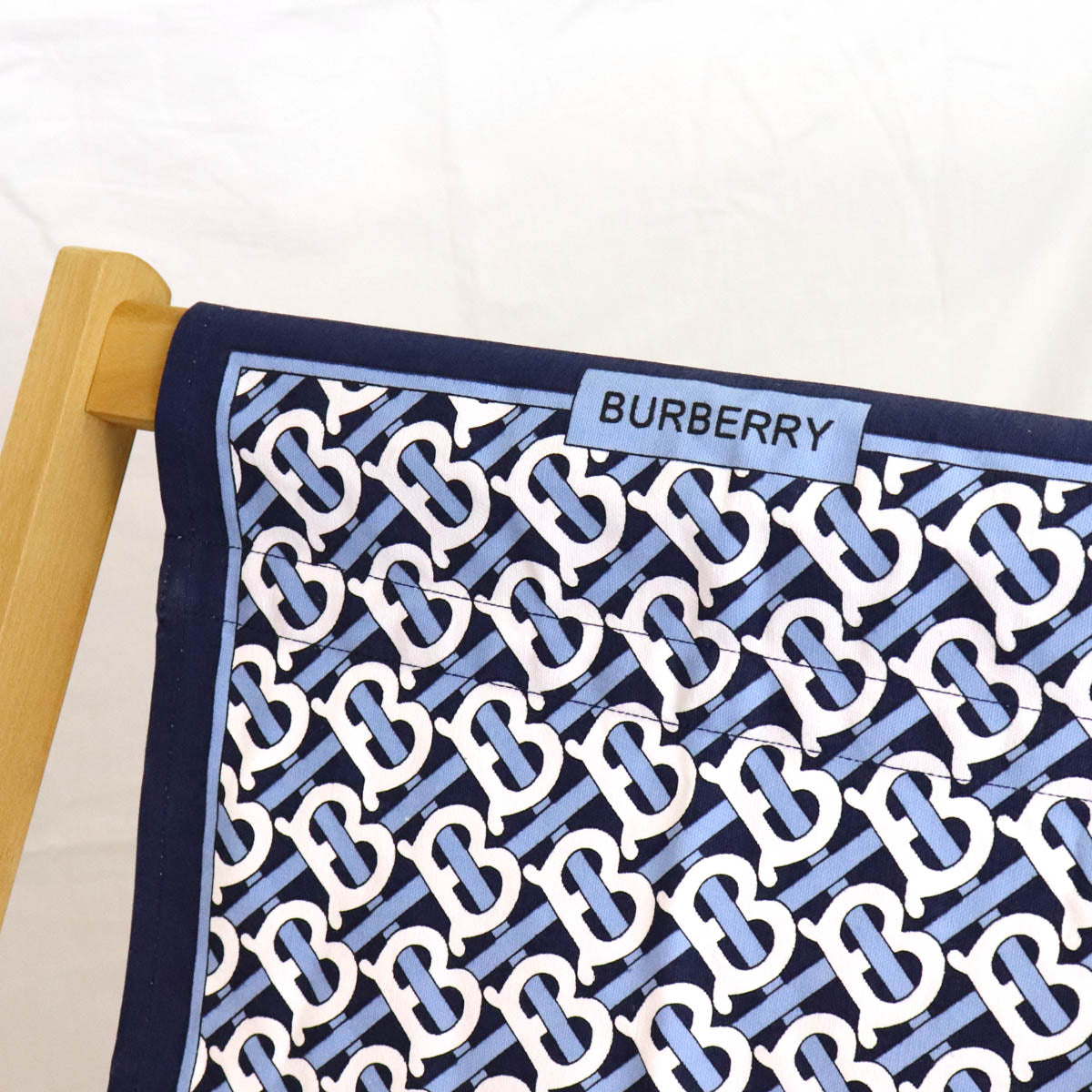 Burberry Monogram TB Logo Folding Deck Chair