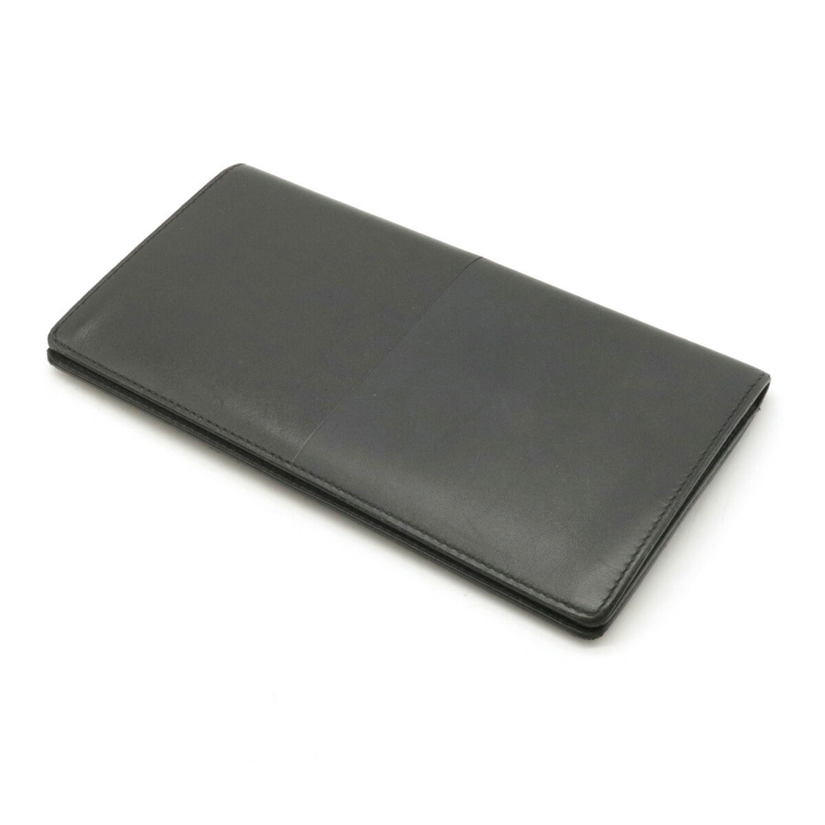 Hermes Manhattan Long Bifold Wallet Black