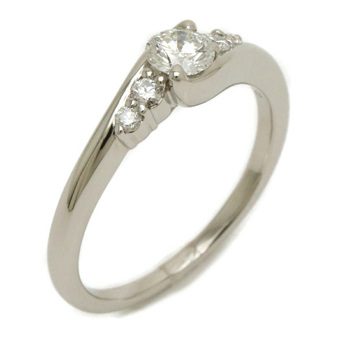 Star Jewelry Platinum Diamond Ring #9