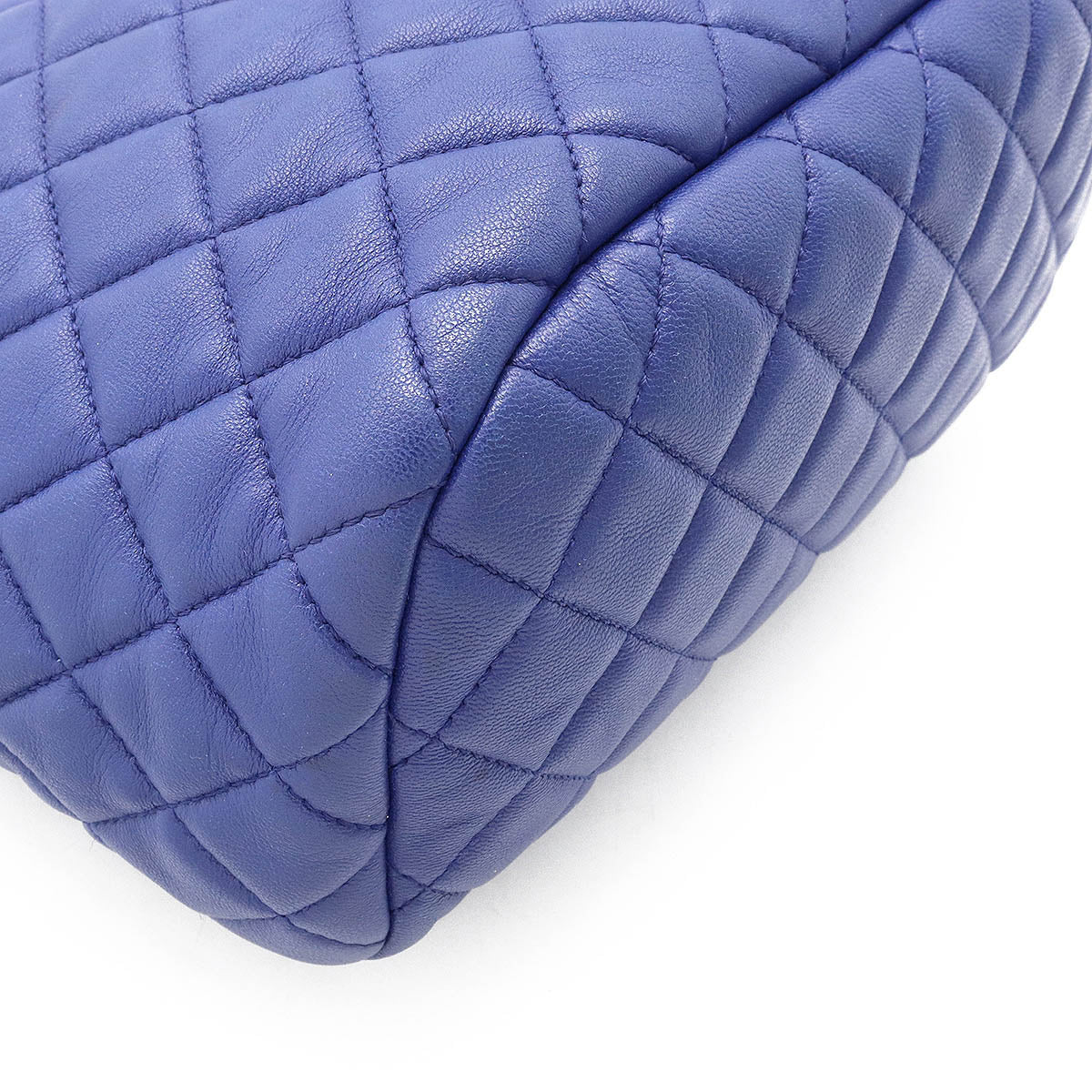 Chanel Matelasse Lambskin Backpack Blue