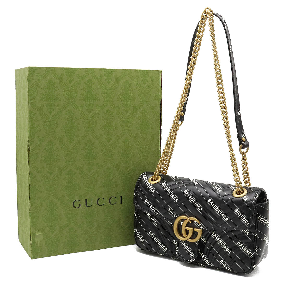 Gucci GG Marmont The Hacker Project Small Shoulder Bag 443497 in Pristine Condition